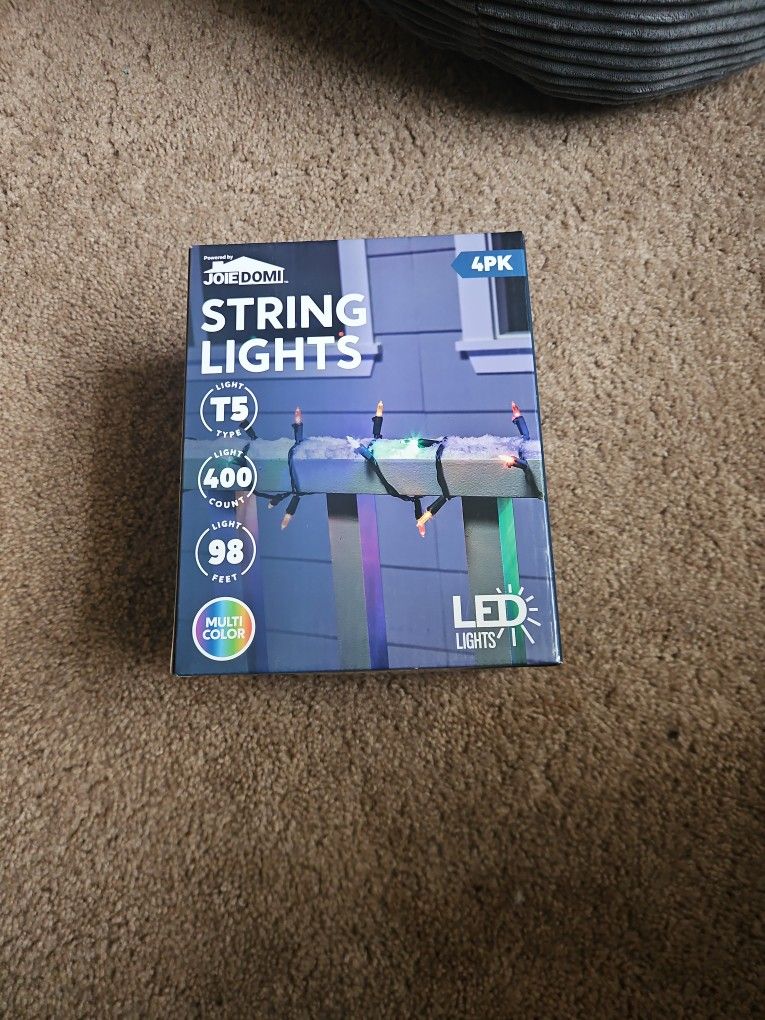 400 Count Muticolor String Lights Brand New In Box