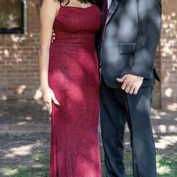 Prom Dress (Red) 