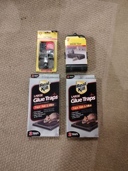 Set of rat mice traps