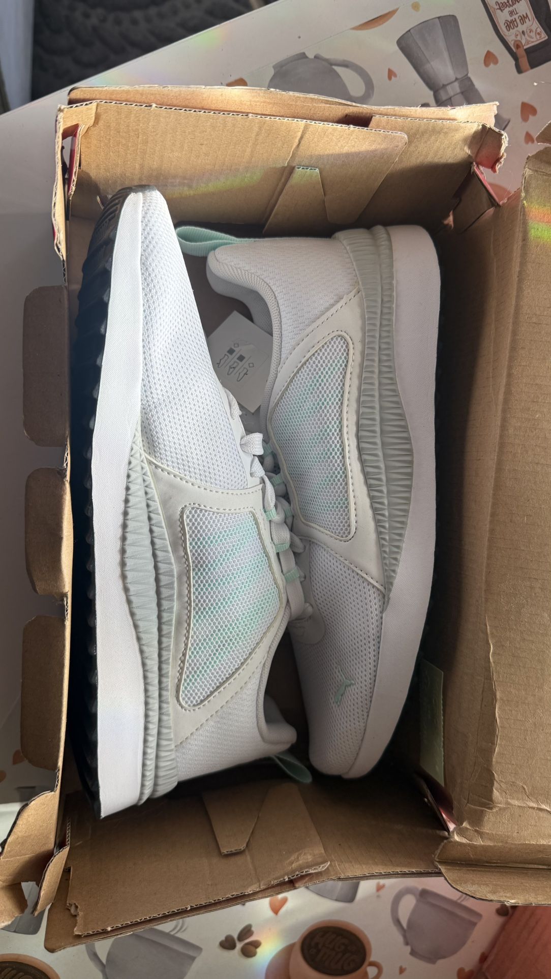 Puma White Size 8 Women’s Tennis Shoes