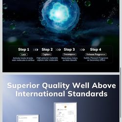 2300 ft² Air Purifiers with 240 CADR in Turbo Mode, AEOCKY Proprietary YearChange Filter, with Multi-Effect Filter, Washable Pre-Filter, Scent Capsule