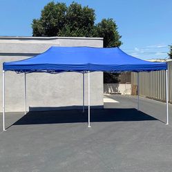 $185(New in Box) Heavy duty 10x20 ft ez pop up canopy outdoor party tent instant shades w/ carry bag