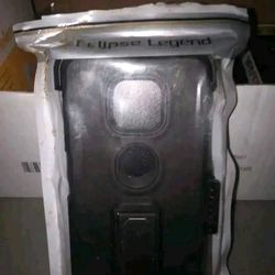 Black Eclipse Legend Motorola Moto G Power 2021 Holster Clip Kickstand Case