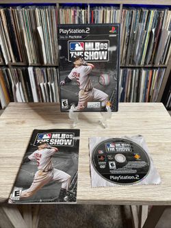 MLB 09: The Show -Sony  Playstation 2 PS2 Game - Complete CIB With Manual
