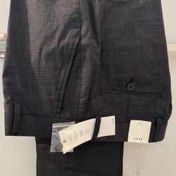 BRAND NEW WITH TAGS NEVER WORN DKNY Men’s Slacks Trousers Size 30 x 30 Dark Grey Gray