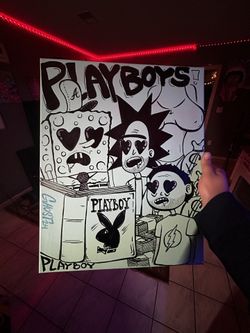 PLAYBOY PAINTING 1 OF 1