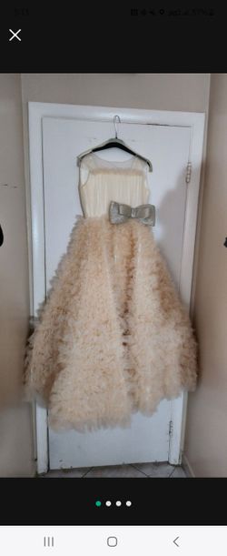 TULLEEN ruffled tulle maxi gown