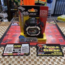 TAJIMA GS Lock 16ft. Extra Stiff Measuring Tape 