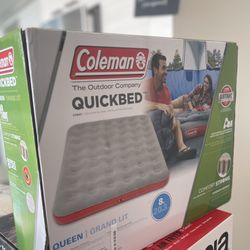 New Air Mattress Coleman Quickbed