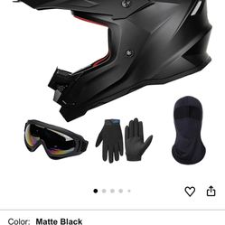 ILM Youth ATV Helmet Kids Dirt Bike Motocross BMX Off Road Motorbike Go Kart Casco DOT ECE Model Z705