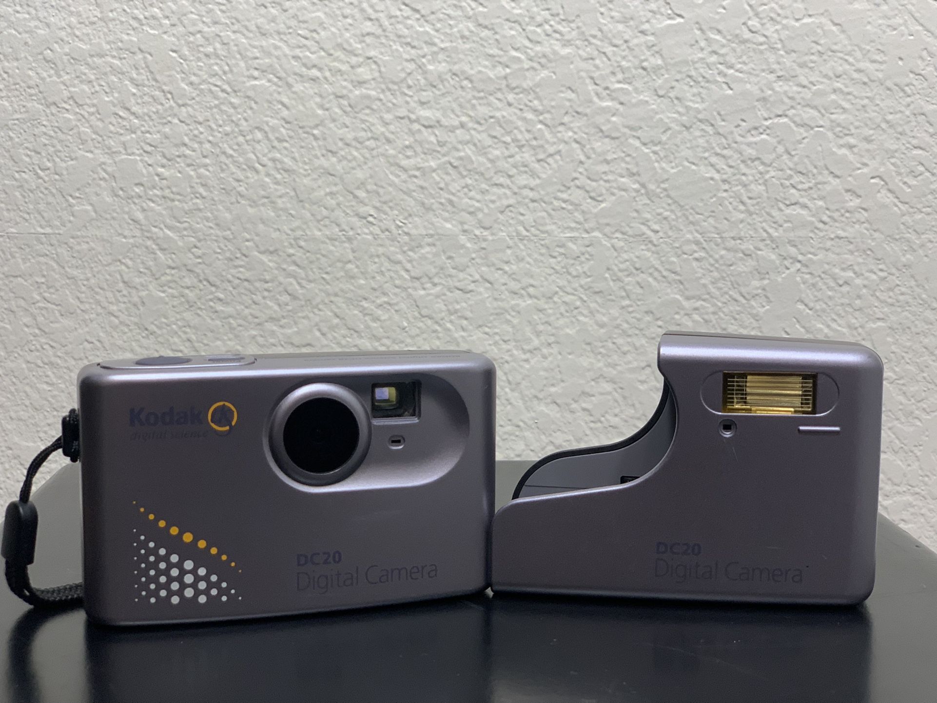 Kodak DC20 Digital Camera With DC20 Flash Attachment for Sale in