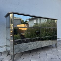 Restoration Hardware Ava Mirrored Dresser 