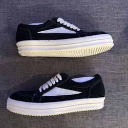 Rick Owens DRKSHDW vintage low “Black Milk”