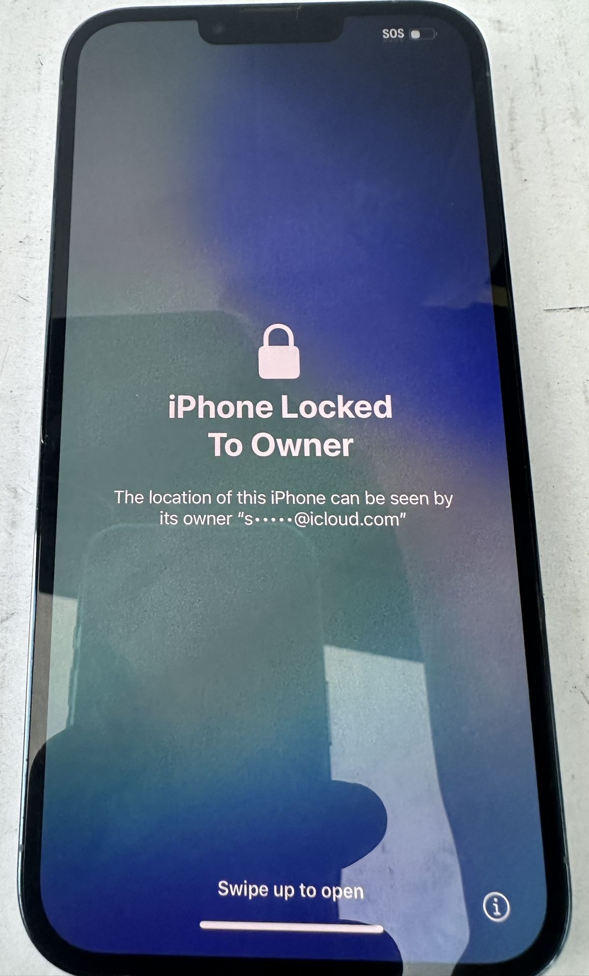 Apple iPhone 13 Pro Max A2484- 128 GB Sierra Blue (Team Mobile) - Read Description