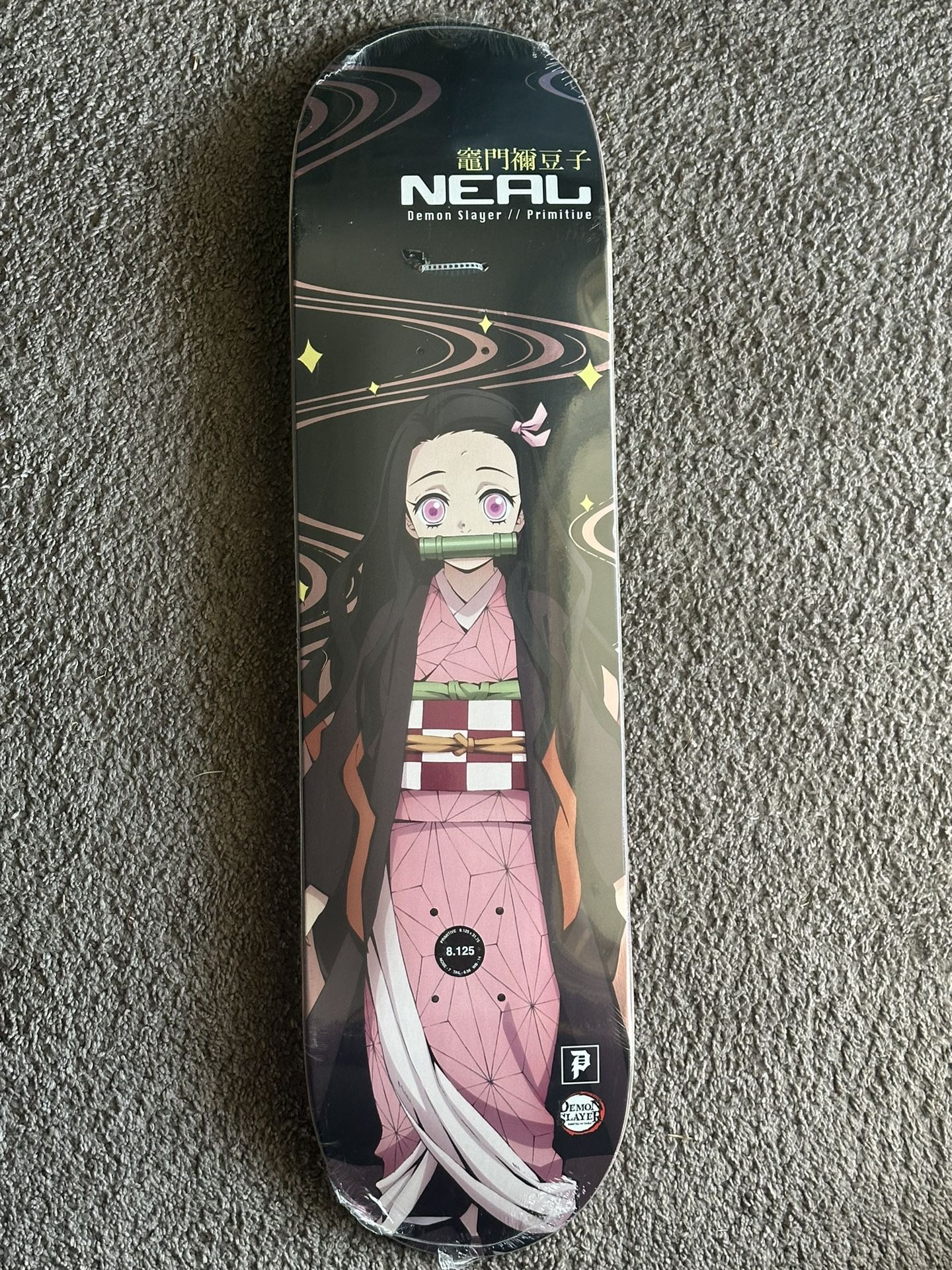 Nezuko Primitive Demon Slayer Skateboard