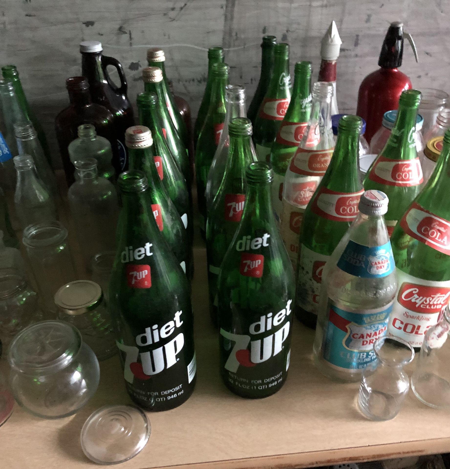 OLD BOTTLES & JARS