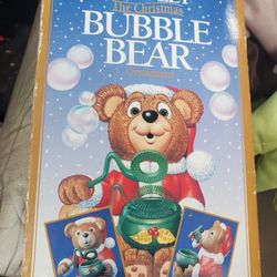 Bubble Xmas Bear Vintage