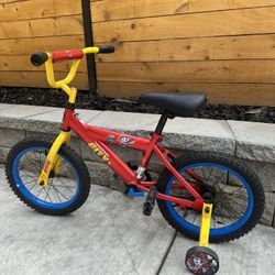 Paw Patrol Kids Bike With Training Wheels