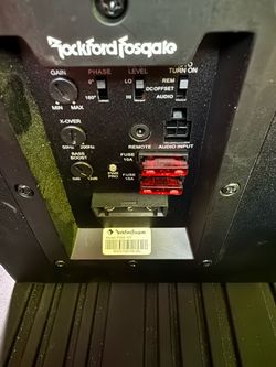 Rockford Fosgate 12” sub