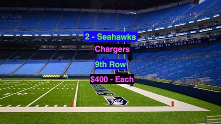 Seahawks Chargers Tickets