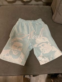 Abaali Jean Company Graphic Shorts