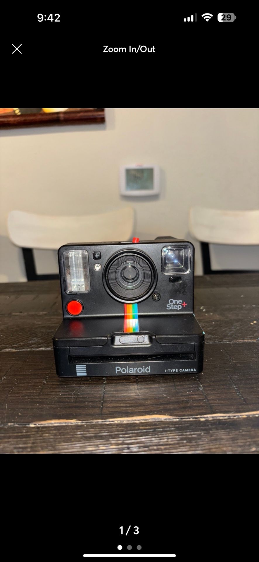 Polaroid ONE STEP + PLUS Bluetooth Connected I-Type Instant Film Camera