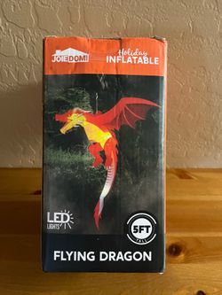 5 ft inflatable flying dragon