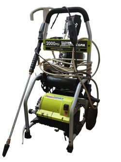Ryobi Green Corded Pressure Washer
