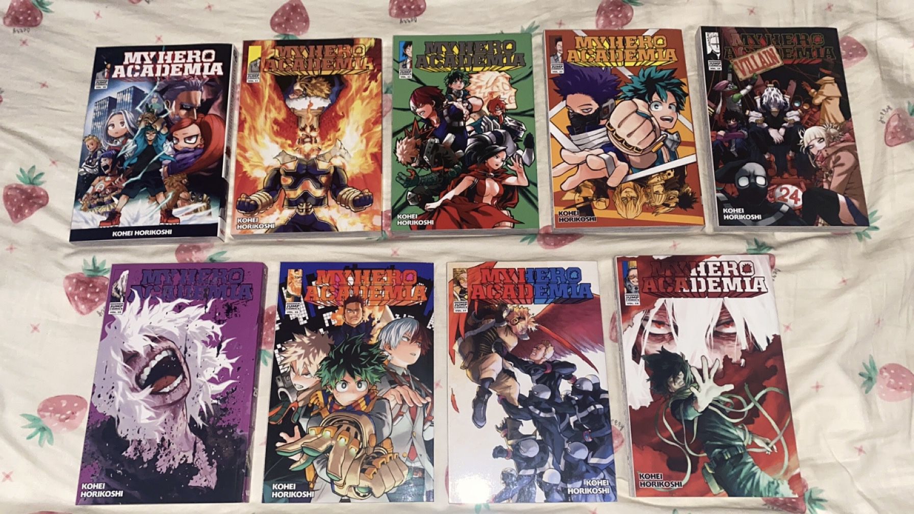 MHA Manga Books Anime