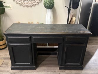 Solid Wood Executive Desk