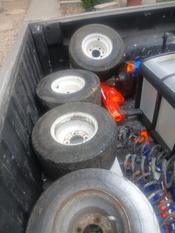 4 Rims And Tires 18.5 X8.50-8