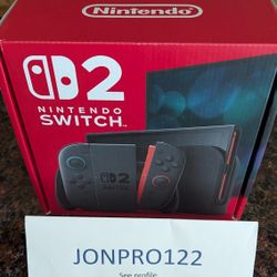 NEW Switch 2 nintendo console