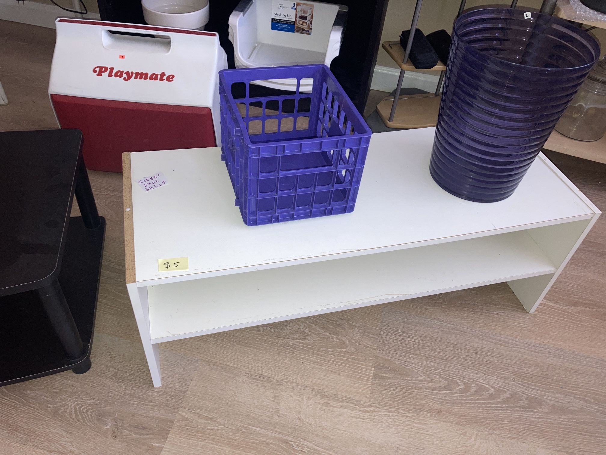 Shoe Organizer Rack Shelf Shelves Closet Storage Moving Sale