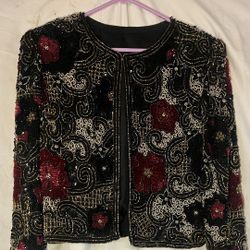 Women’s Beaded Evening Coat