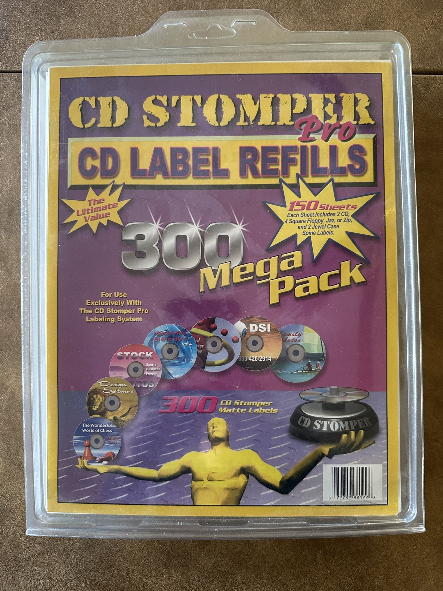 CD Stomper CD Label Labels CD’s Label Refill Label Electronics