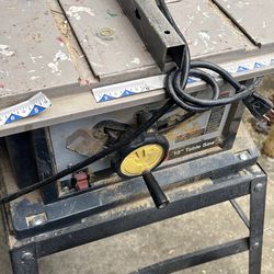 Ryobi table saw