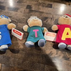 Alvin & The Chipmunks Small Stuffed Animals 