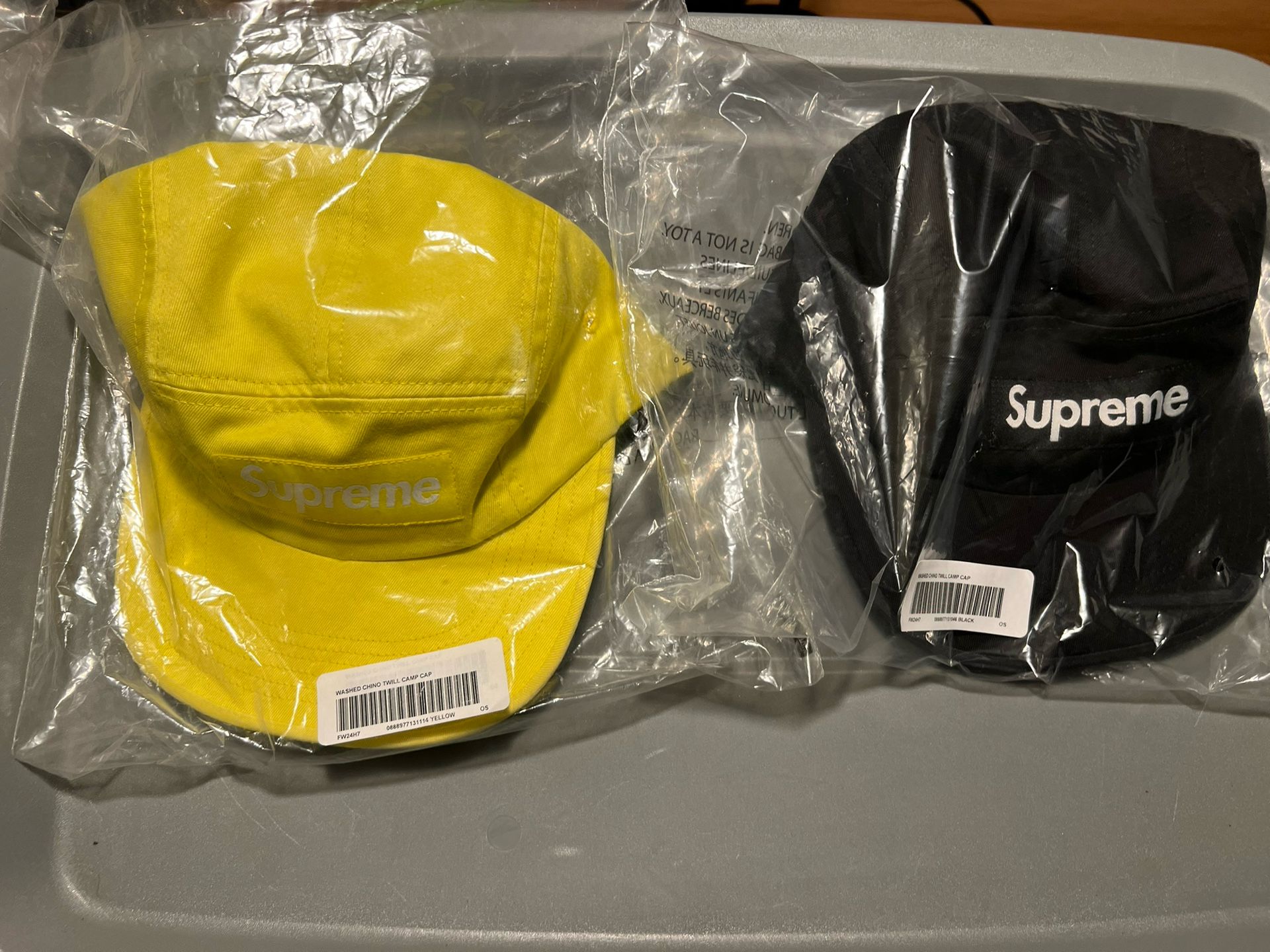 Supreme Camp Caps Hats