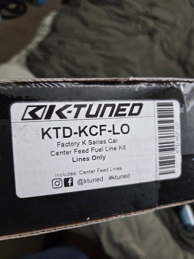 Honda Civic Si Fg2 2007 Ktuned Fuel Rail Kit And Fuel Line Kit New Parts