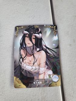 Anime Collectible Holographic Trading Card R Rarity