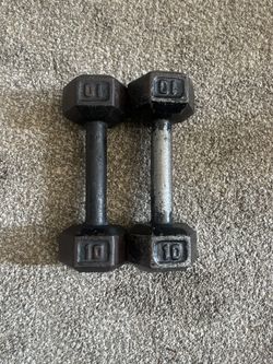 10 pound dumbells 
