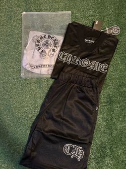Chrome hearts shirt and short set