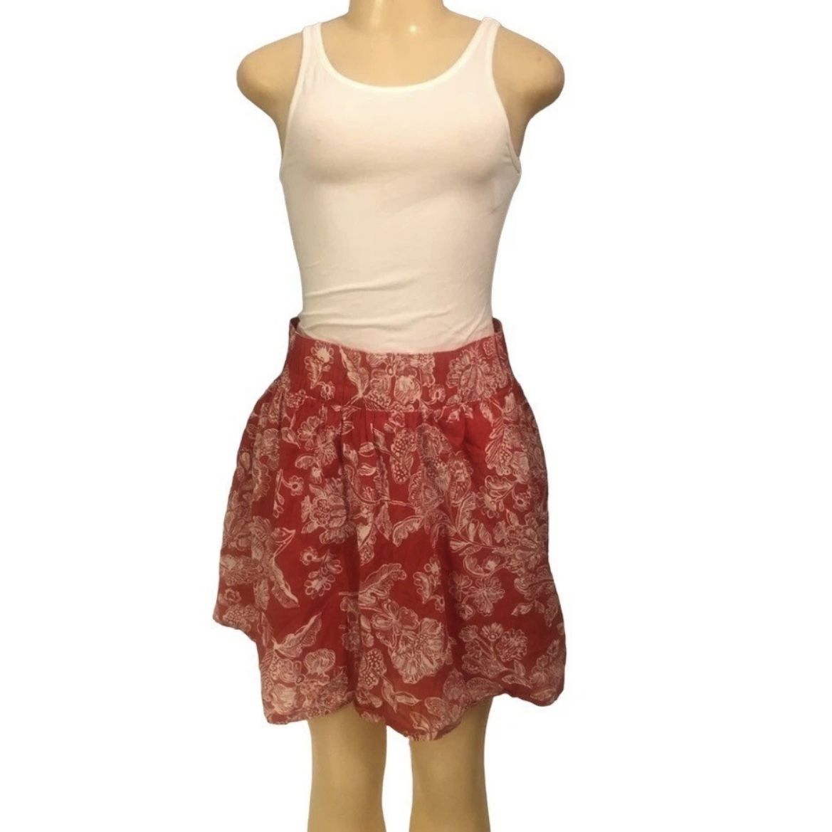 Old Navy womens size S orange skirt