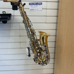 Yamaha Saxophone With Case