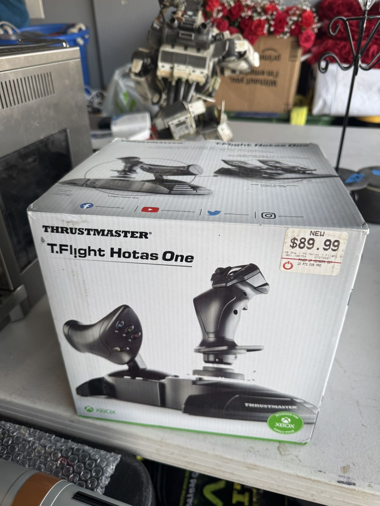 TFlight Hotas One Thrustmaster Flight Controller
