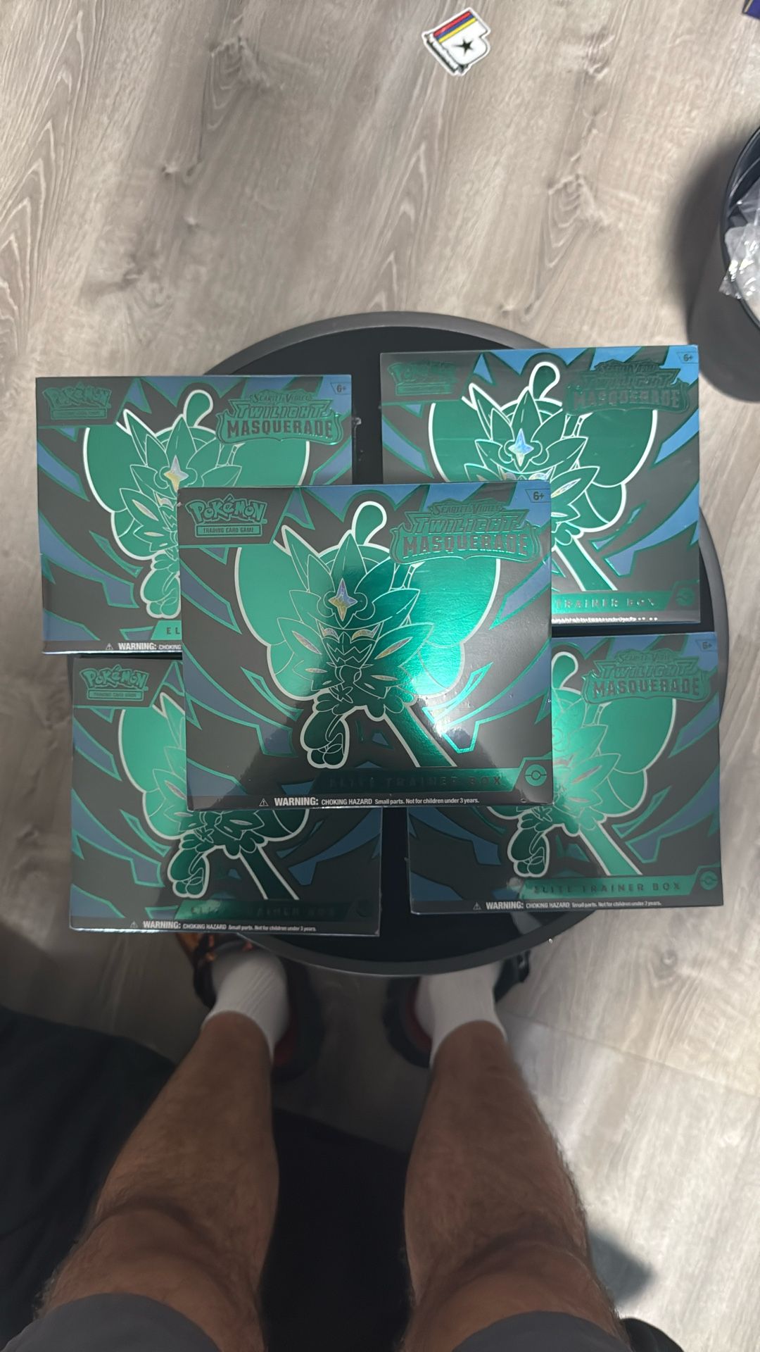 Pokemon Twilight Masquerade ETB sealed X5