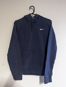 Nike Swoosh Hoodie Navy Blue