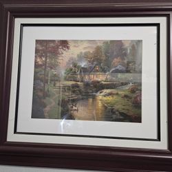 Limited Edition Stillwater Cottage by Thomas Kinkade