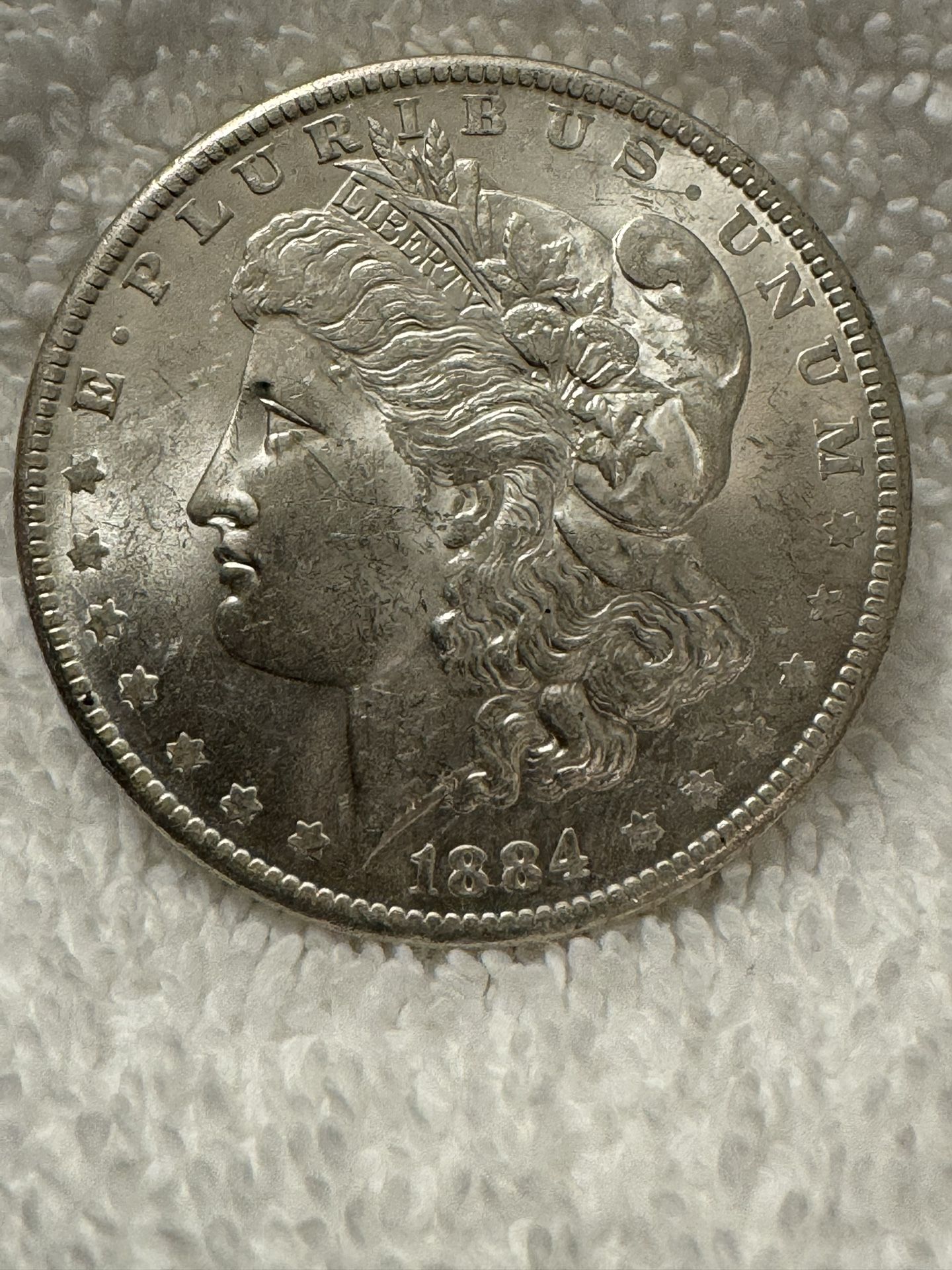 1884-0 Morgan Silver Dollar (BU)
