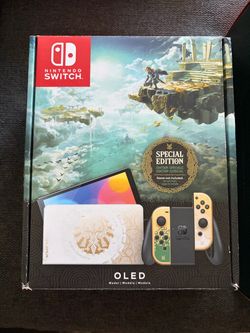 Nintendo Switch Zelda edition/ The Legend Of Zelda Tears Of The Kingdom Collectors Edition